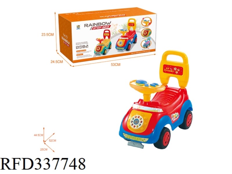 CARTOON STROLLER (MUSIC STEERING WHEEL)