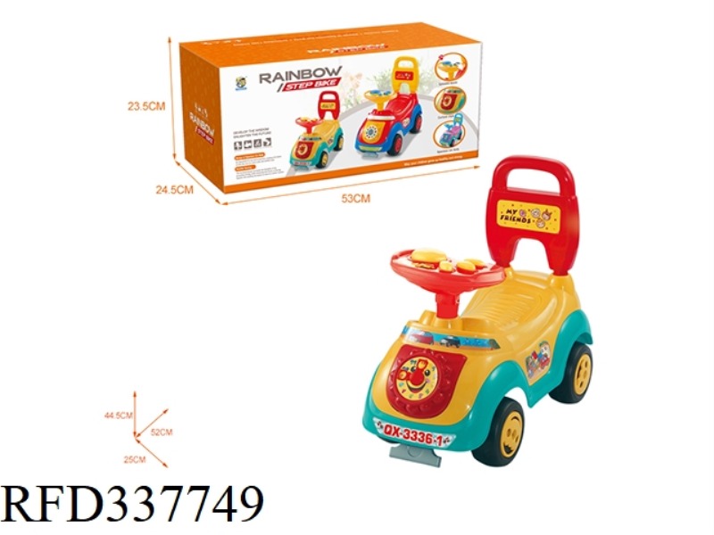 CARTOON STROLLER (BB STEERING WHEEL)