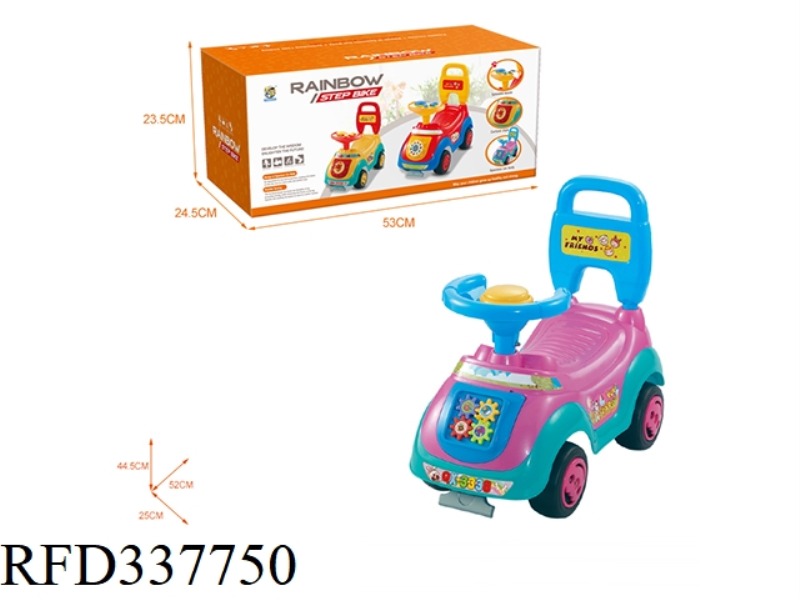 CARTOON STROLLER (BB STEERING WHEEL)