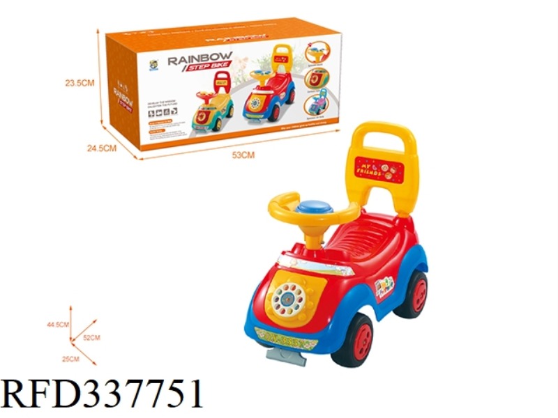 CARTOON STROLLER (BB STEERING WHEEL)