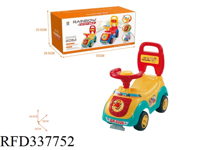 CARTOON STROLLER (BB STEERING WHEEL)