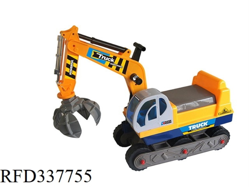 CARTOON GRAB CRANE (WHEEL DRIVE)