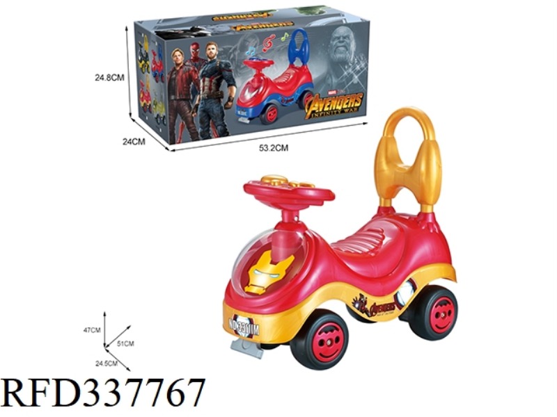 IRON MAN, MUSIC CARTOON STROLLER