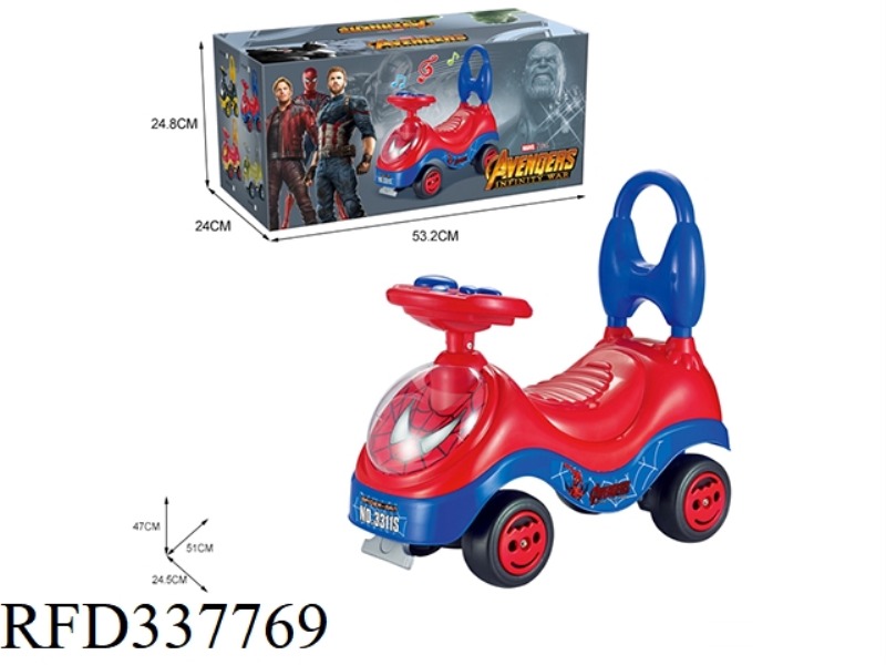 SPIDERMAN MUSIC CARTOON STROLLER