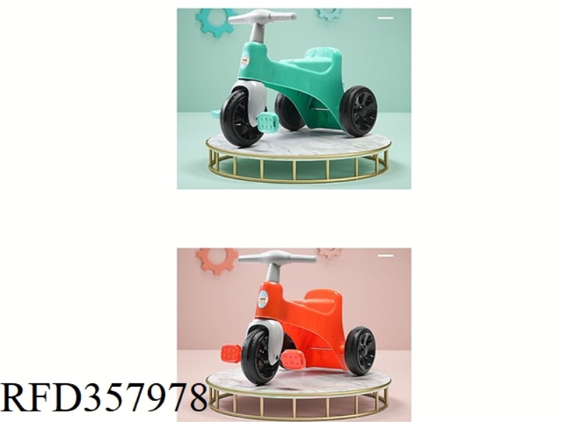TRICYCLE (LAKE BLUE/ORANGE RED) 2 COLORS