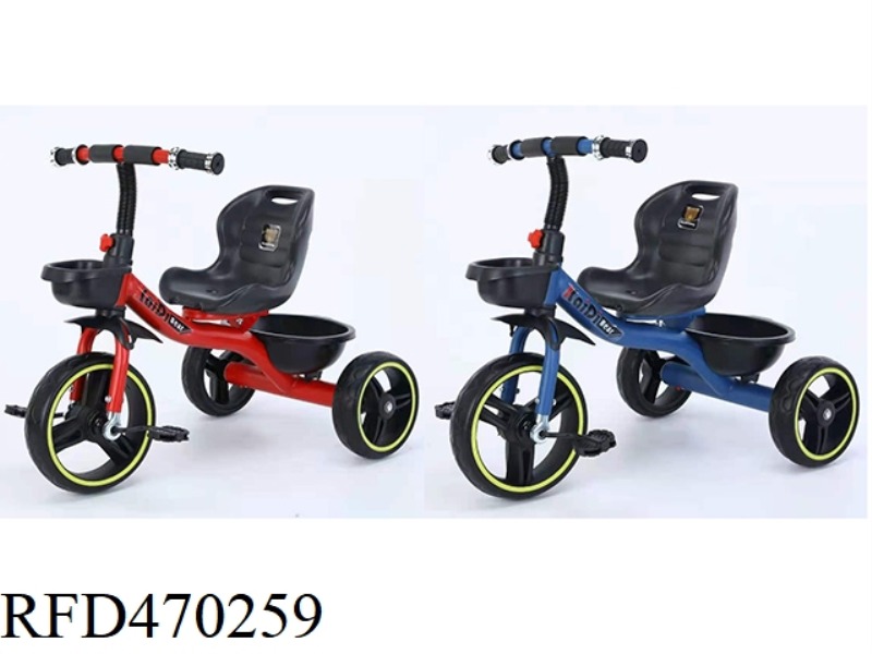 ONE BUTTON INSTALLATION OF CHILDREN'S TRICYCLE SCRUB PAINT,
