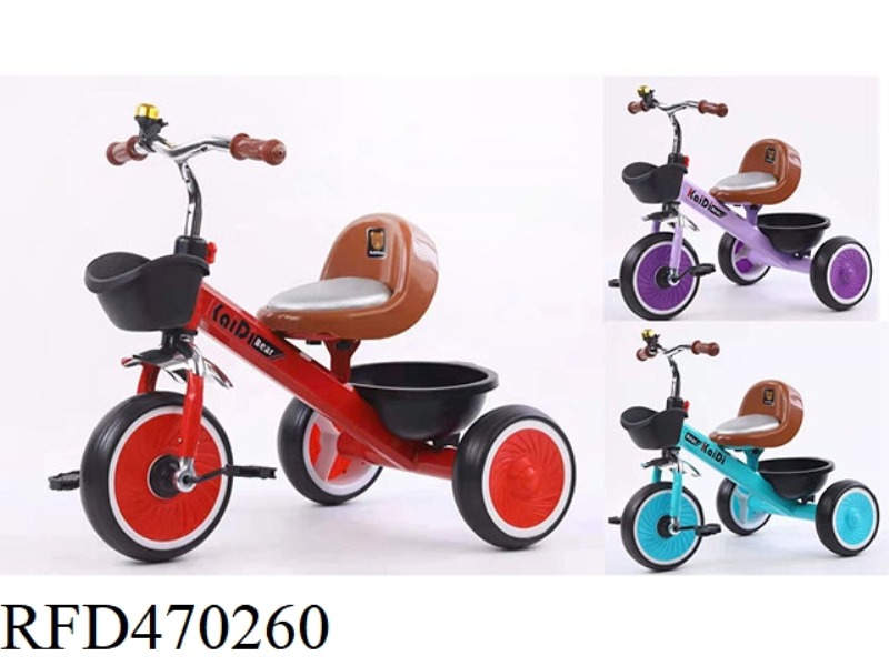 ONE BUTTON INSTALLATION TRICYCLE FOR CHILDREN