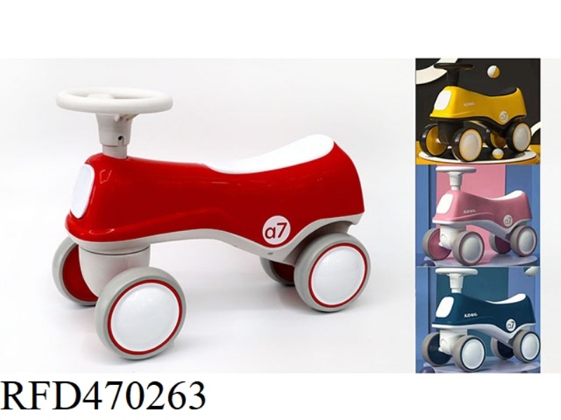 ONE CLICK INSTALLATION OF CHILDREN'S SCOOTER EAV FOAM WHEEL MUSIC