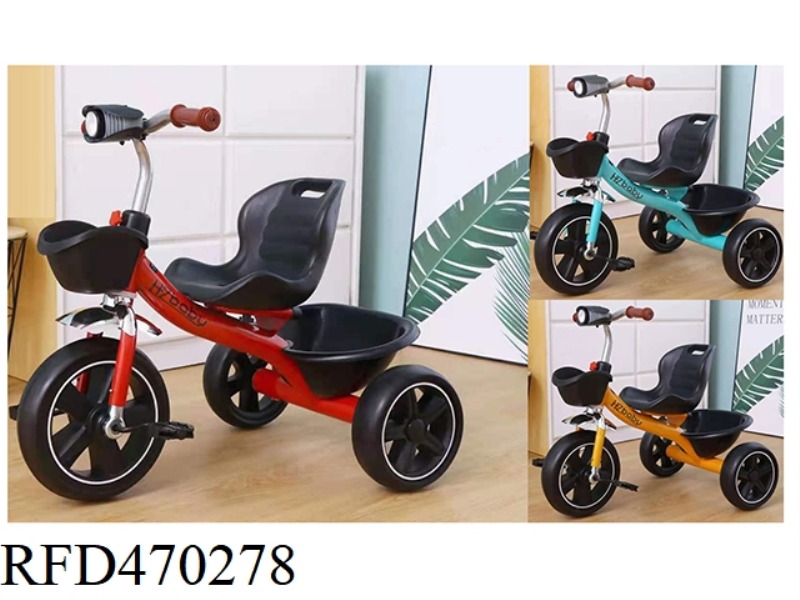 ONE BUTTON INSTALLATION TRICYCLE FOR CHILDREN