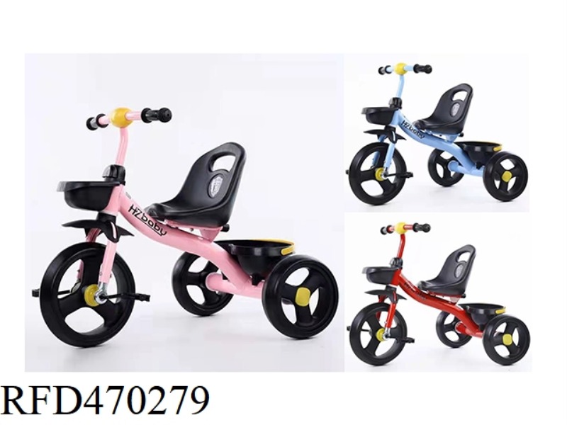 ONE BUTTON INSTALLATION TRICYCLE FOR CHILDREN