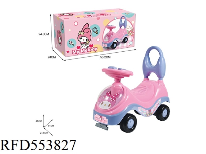 MELODY CARTOON STROLLER, (MUSIC STEERING WHEEL)