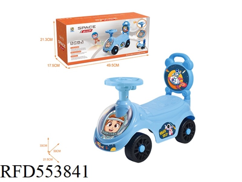 CARTOON BUGGY, ASTRONAUT (MUSICAL STEERING WHEEL)