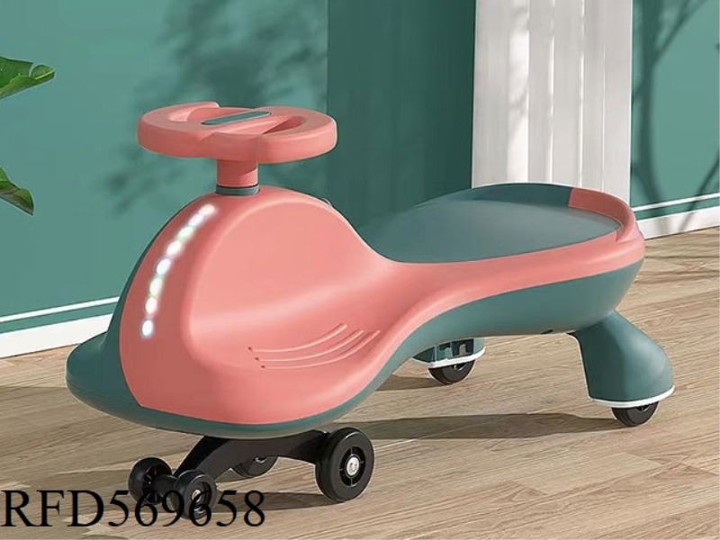 CHILDREN'S TWIST CAR BLACK ORDINARY WHEEL