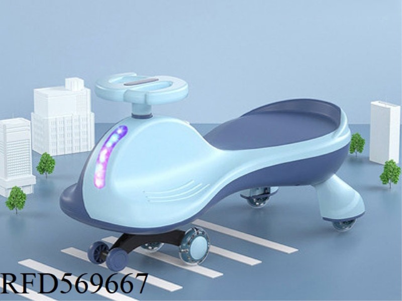 CHILDREN'S SCOOTER + LUMINOUS SILENT WHEEL