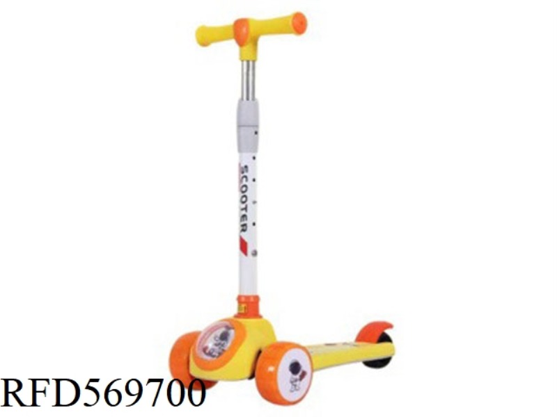 KIDS' SCOOTERS WITH LIGHTS AND MUSIC