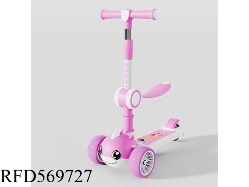 SHARK SCOOTERS WITH FOLDING SEATS