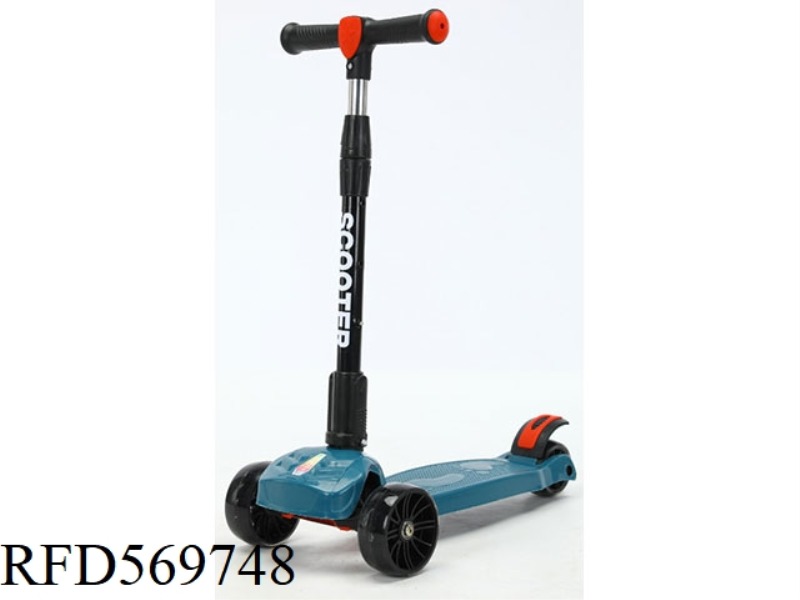 PU HUMMER WHEEL ADJUSTABLE ADJUSTABLE FOLDING SCOOTER