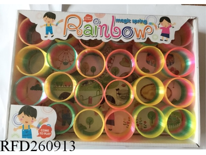 RAINBOW CIRCLE 24PCS