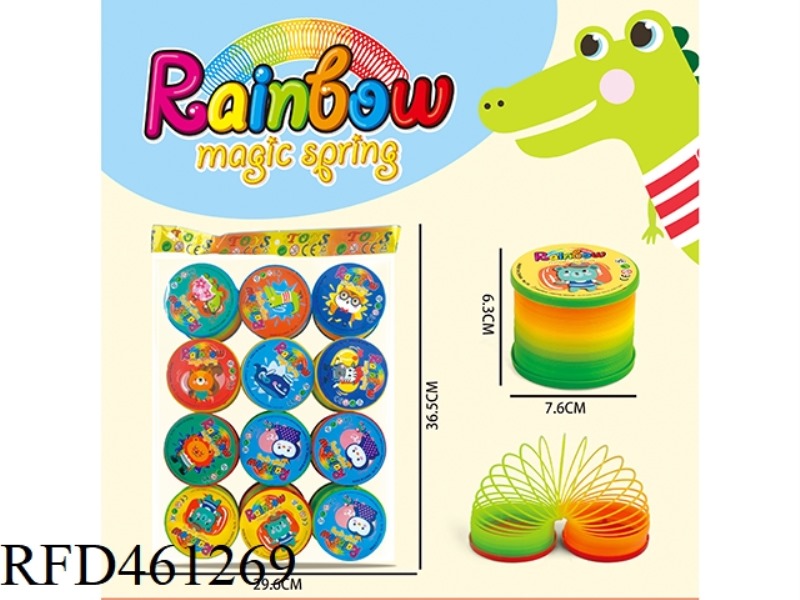 RAINBOW CIRCLE WITH LID