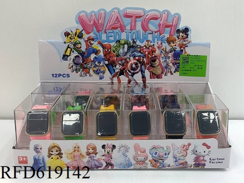 LED TOUCH WATCH 12PCS