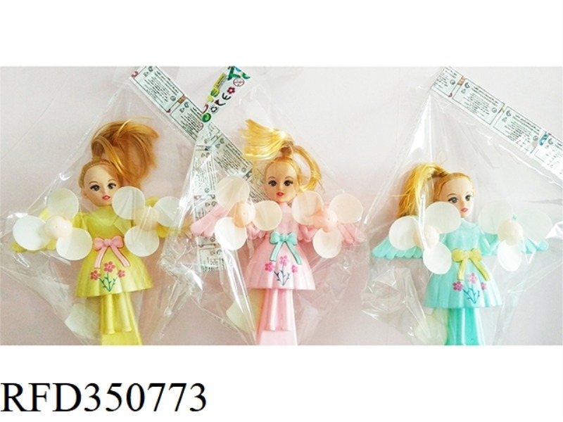 DOUBLE-HEADED BARBIE FAN