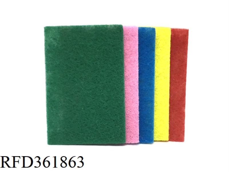 COLORFUL SCOURING PAD