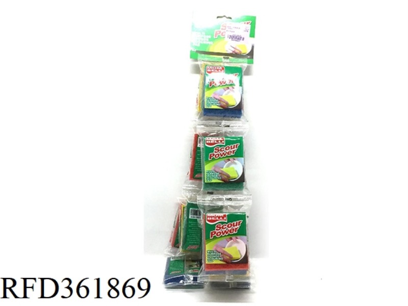 COLOR SCOURING PAD
