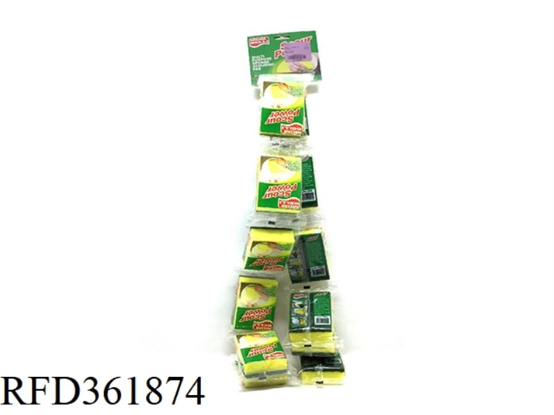 SPONGE SCOURING PAD
