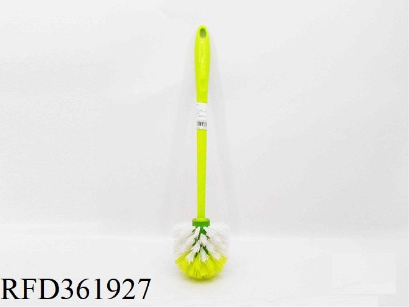 ROUND TOILET BRUSH WITH SMALL HANDLE PET WOOL