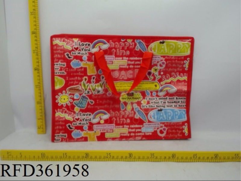 NON-WOVEN SNAKESKIN BAG