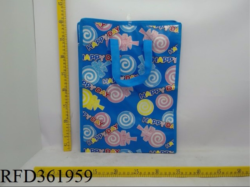 NON-WOVEN SNAKESKIN BAG