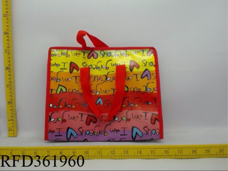 NON-WOVEN SNAKESKIN BAG