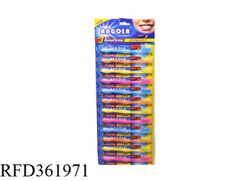 12 A CARD TOOTHBRUSH 326