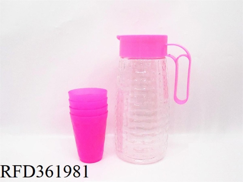 KETTLE + 4 DIAMOND CUPS