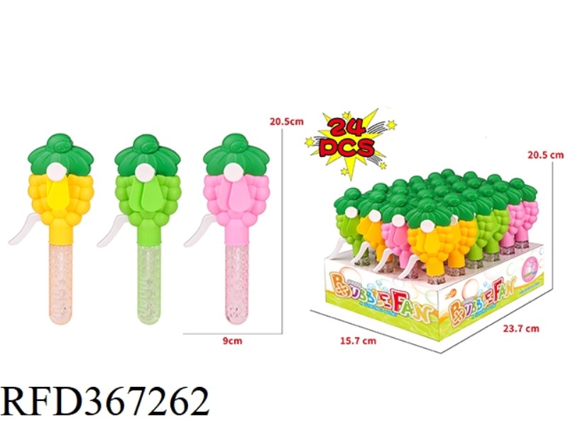 GRAPE BUBBLE FAN/24PCS