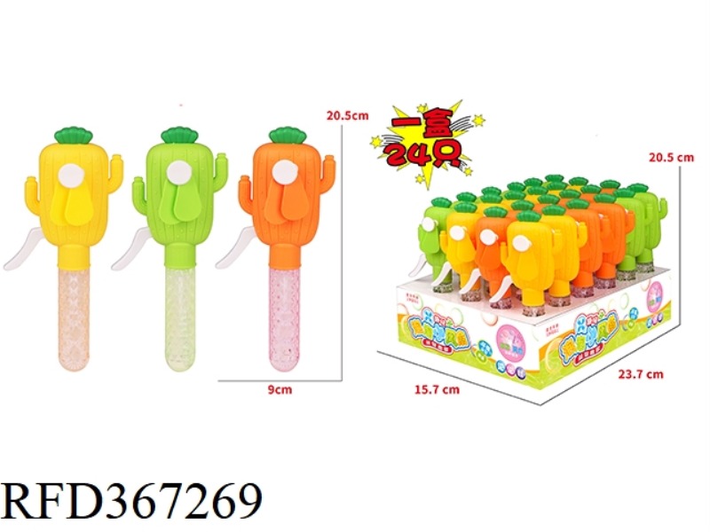 CACTUS BUBBLE FAN/24PCS