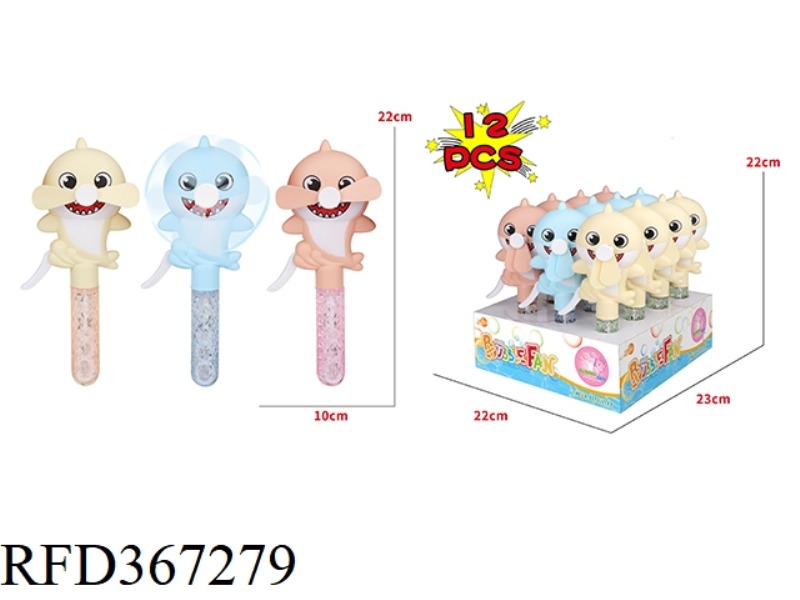 SHARK BUBBLE FAN/12PCS