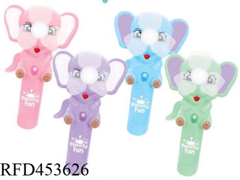 ELEPHANT SPRAY HAND FAN