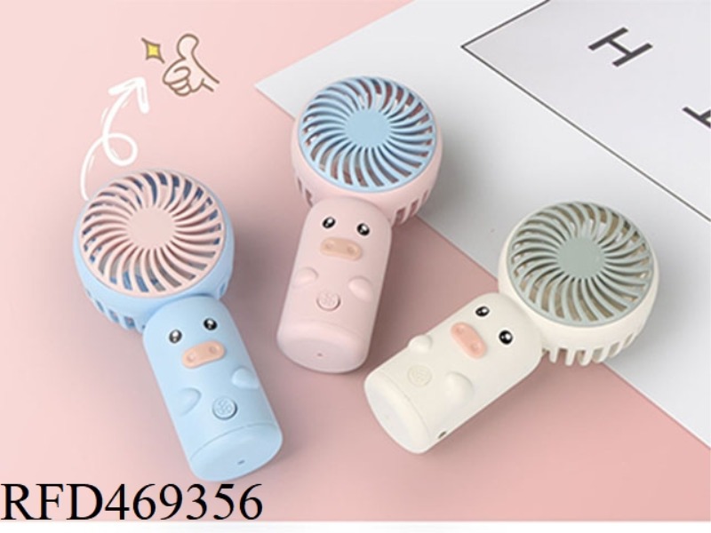 MINI HANDHELD PIGGY FAN