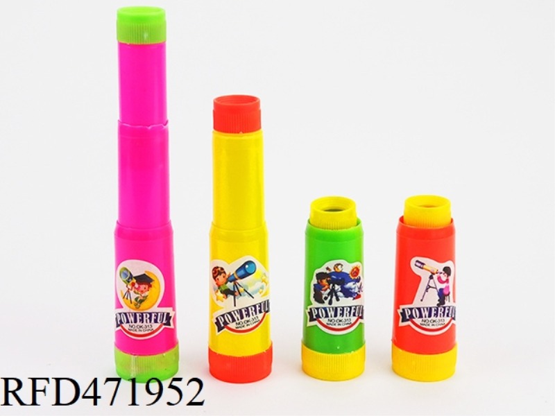 SINGLE BARREL COLOR CHILDREN'S TELESCOPE MODEL