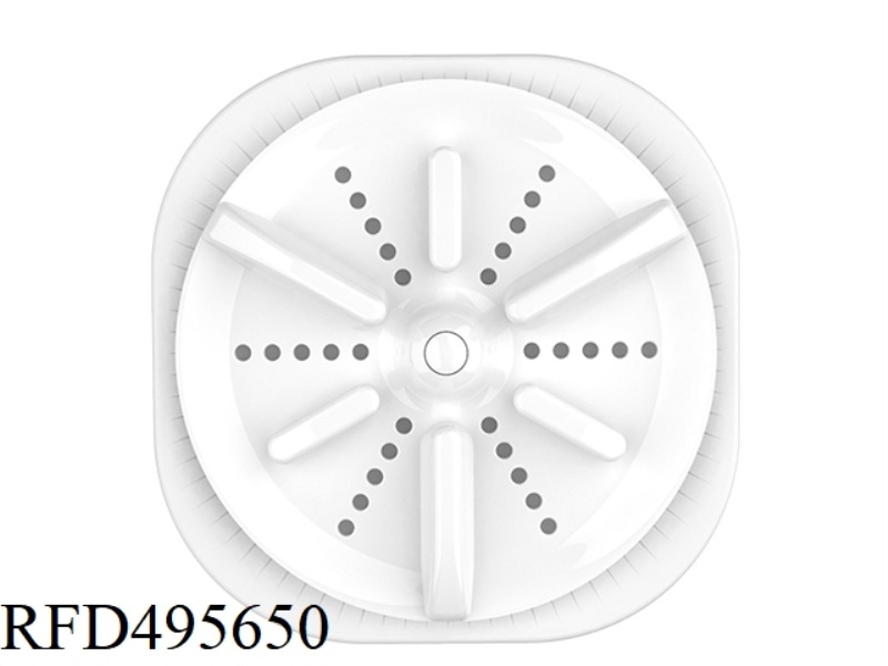 ULTRASONIC MULTIFUNCTIONAL PORTABLE LAUNDRY WHEEL (BASIC VERSION) (WHITE/ORANGE/GREEN/PURPLE)