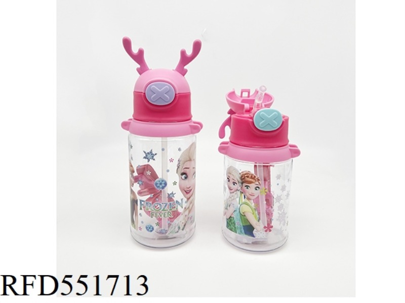 CARTOON CHILDREN'S WATER BOTTLE 450ML ICE PRINCESS
