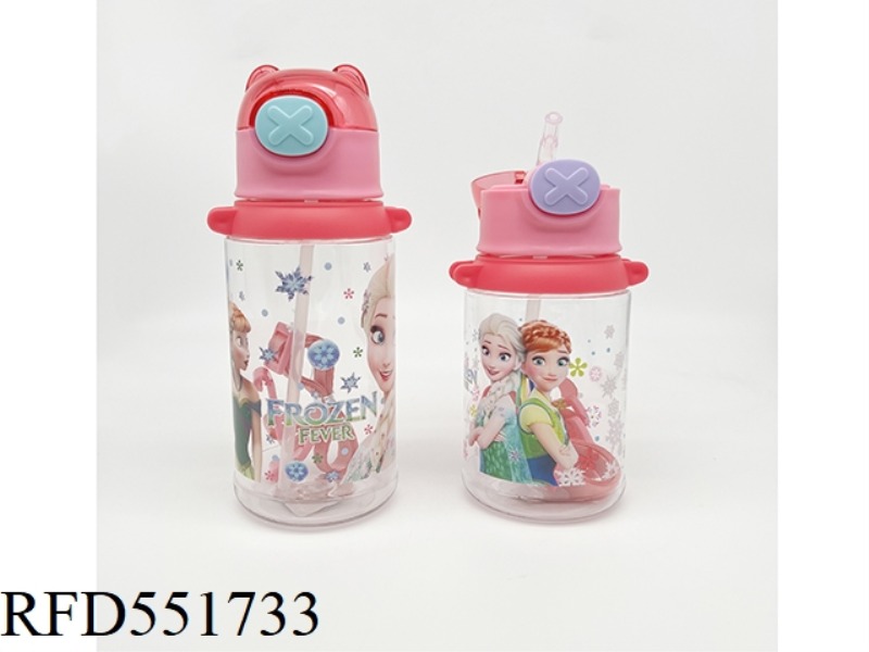 CARTOON CHILDREN'S WATER BOTTLE 450ML ICE PRINCESS