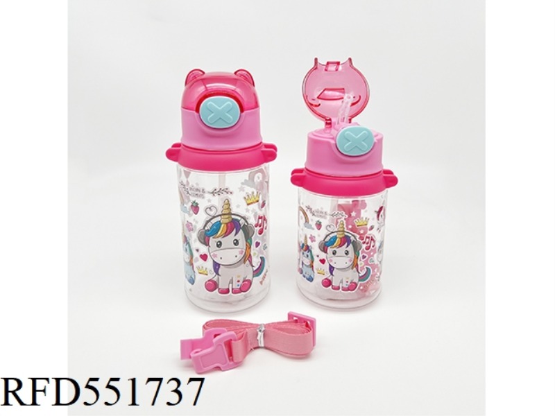 CARTOON CHILDREN'S BOTTLE 450ML UNICORN