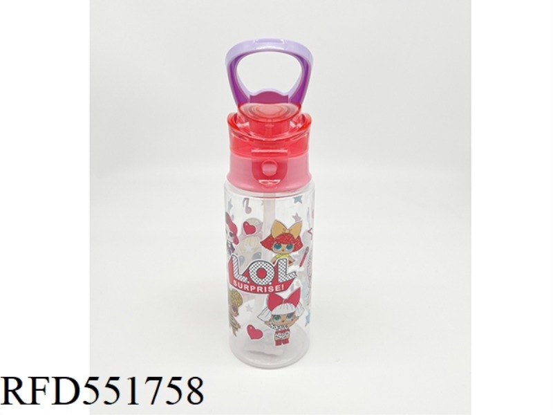 CARTOON CHILDREN PORTABLE KETTLE 400ML SURPRISE DOLL