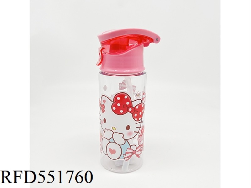 CARTOON CHILDREN'S PORTABLE WATER BOTTLE 400MLKITTY
