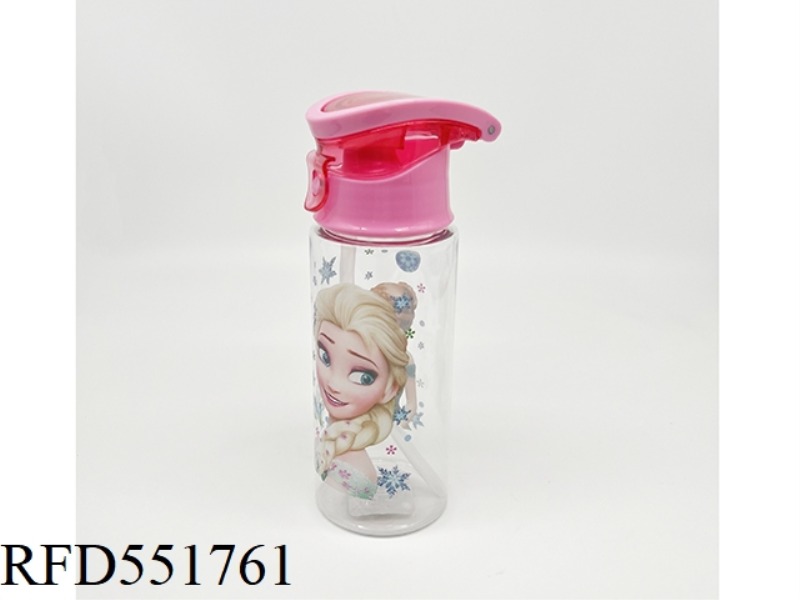 CARTOON CHILDREN PORTABLE WATER BOTTLE 400ML ICE AND SNOW