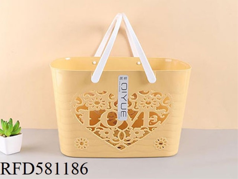 BIG LOVE BATH BASKET MATERIAL :PP