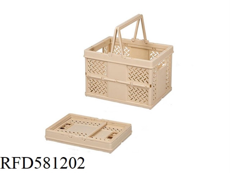 FOLDING STORAGE BASKET MATERIAL :PP