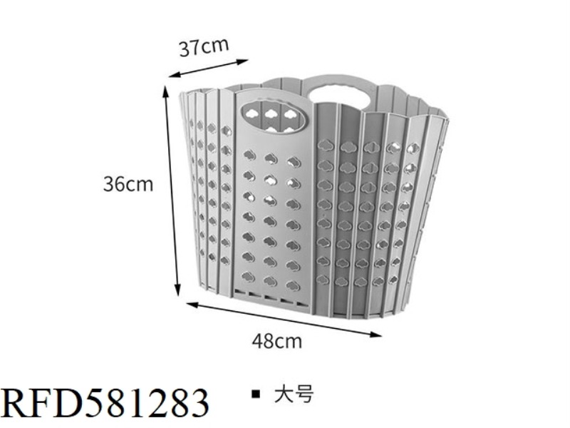 LAUNDRY BASKET MATERIAL :PE